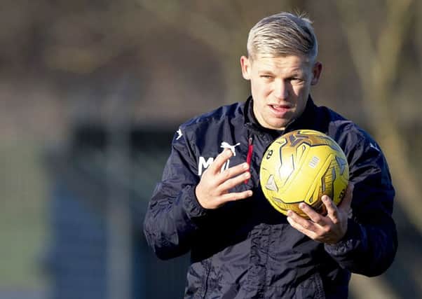 Martyn Waghorn wants to win back his place in the starting XI. Picture: SNS
