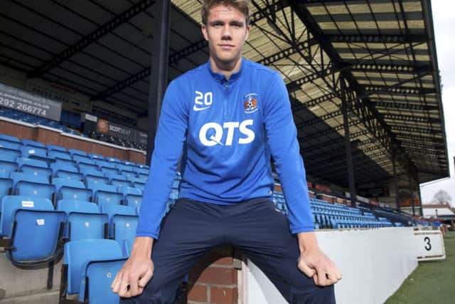 Kristoffer Ajer has joined Kilmarnock on loan from Celtic. Picture: Ross Brownlee/SNS