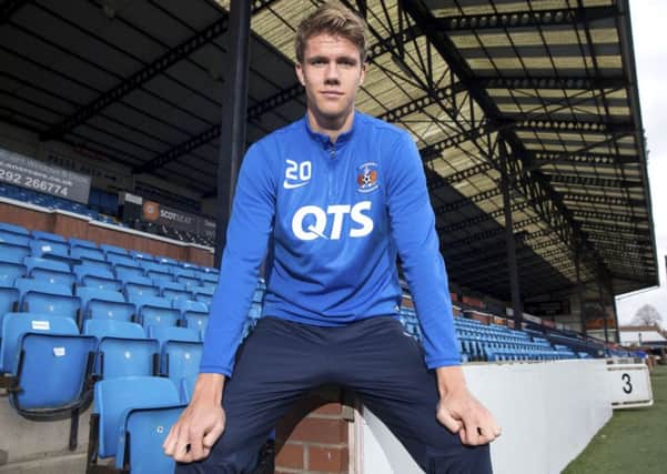 Kristoffer Ajer has joined Kilmarnock on loan from Celtic. Picture: Ross Brownlee/SNS