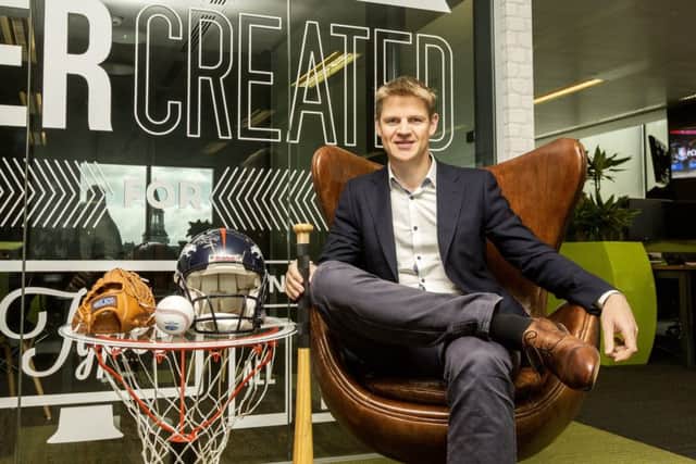 FanDuel founder Eccles said the merger with DraftKings is expected to be completed by the end of this year, subject to regulatory approval. Photograph: Malcolm McCurrach