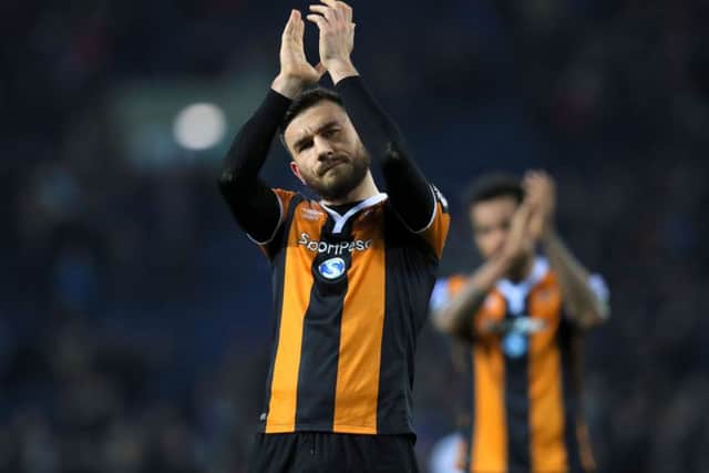 Robert Snodgrass has left Hull to join West Ham in a £10.2m move. Picture: Mike Egerton/PA Wire