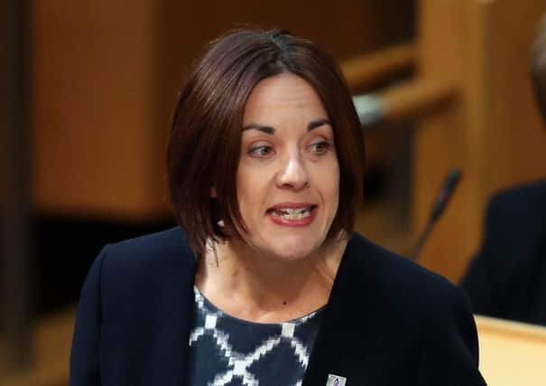 Scottish Labour leader Kezia Dugdale called on the SNP to drop the plan to scrap the board. Picture: Jane Barlow/PA Wire