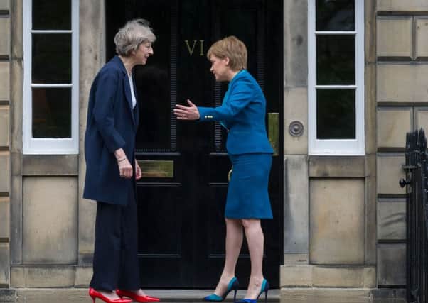 Theresa May could go head to head with Nicola Sturgeon on a second referendum. Picture: Stephen Scott Taylor