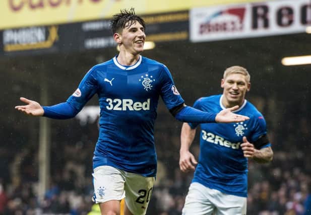 Emerson Hyndman was integral in Rangers' defeat of Motherwell. Picture: SNS/Craig Williamson