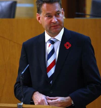 Tory MSP Murdo Fraser described the figures as "troubling".  Pic: Andrew Cowan