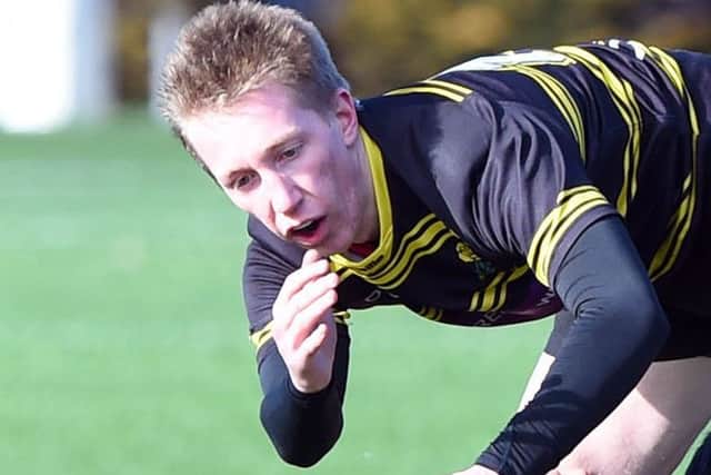Melrose replacement Thomas Klein crossed for a try