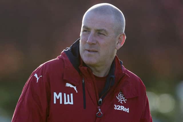 Mark Warburton said he never discussed business