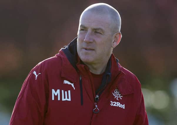 Mark Warburton said he never discussed business