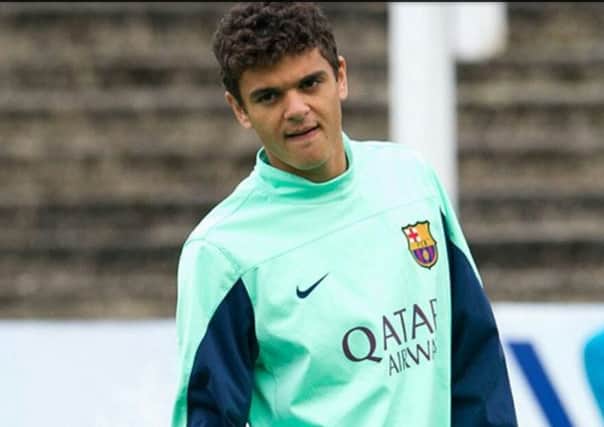 Former Barcelona winger Moha El Ouriachi Choulay has joined Hearts on loan.
