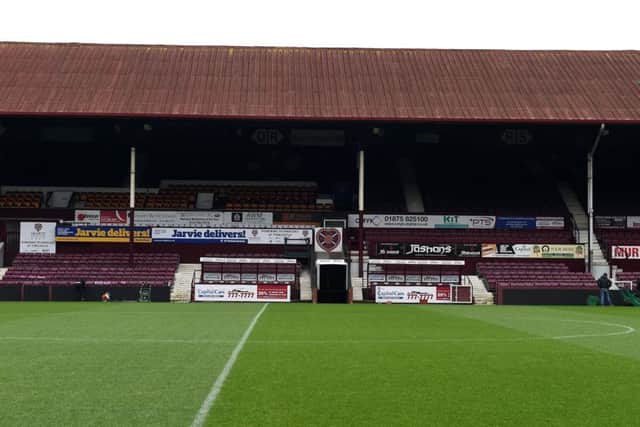 The
Main Stand at Tynecastle is being replaced.Picture: Lisa Ferguson