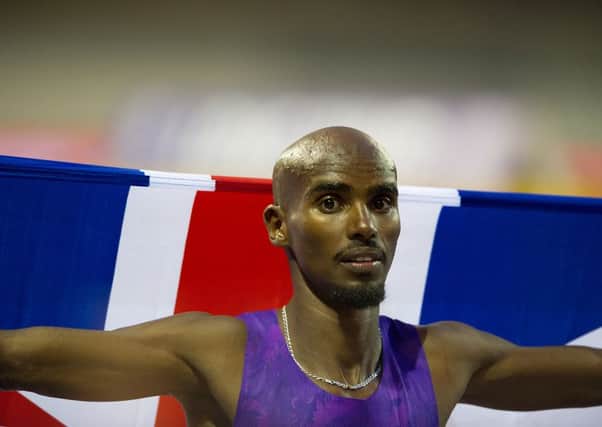Sir Mo Farah. Picture: John Devlin