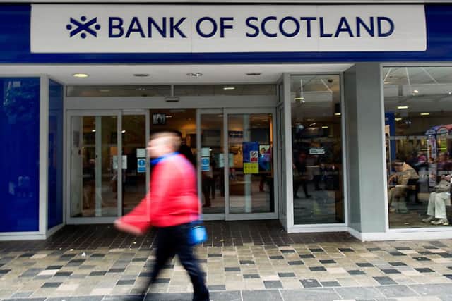 The taxpayer stake in the Bank of Scotland owner is now less than 5%. Picture: John Devlin