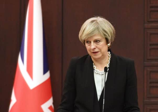 Theresa May has vowed not to 'shy away' from tough conversations with devolved nations over Brexit. Picture: Getty Images
