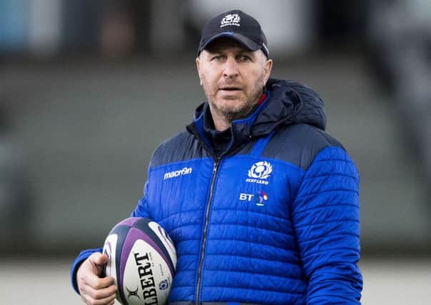Jason O'Halloran believes Scotland will peak with more players around the 50-cap mark. Picture: SNS/SRU.