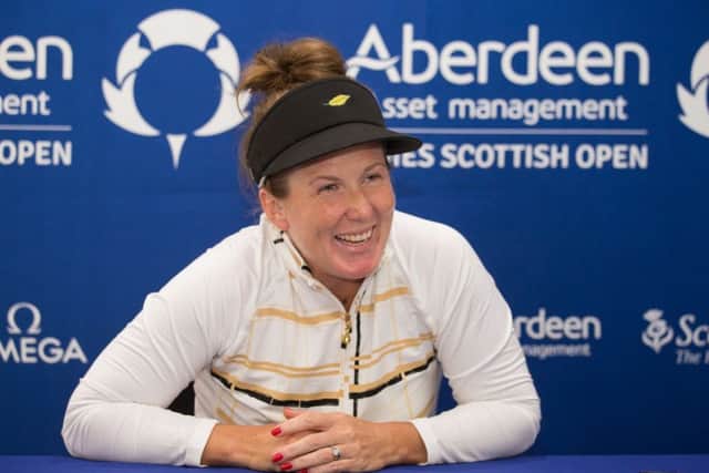 Beth Allen is delighted to have become an Aberdeen Asset Management ambassador. Picture: Tristan Jones
