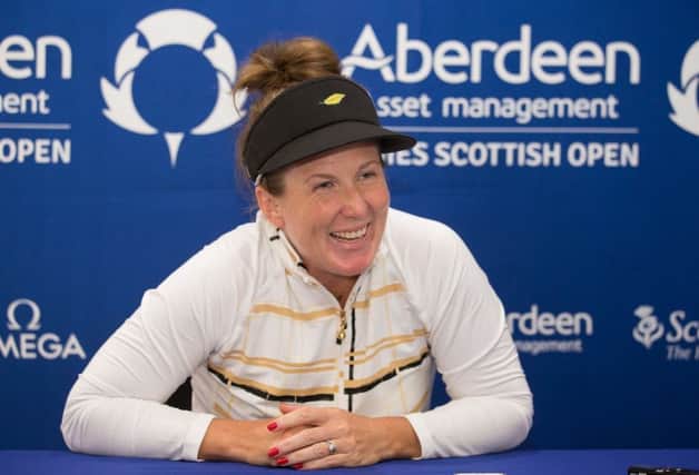 Beth Allen is delighted to have become an Aberdeen Asset Management ambassador. Picture: Tristan Jones