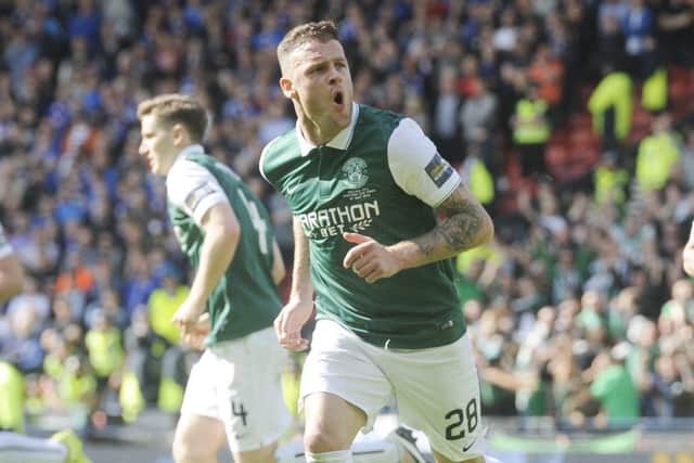 Anthony Stokes has been linked with a move back to Easter Road. Picture: Greg Macvean