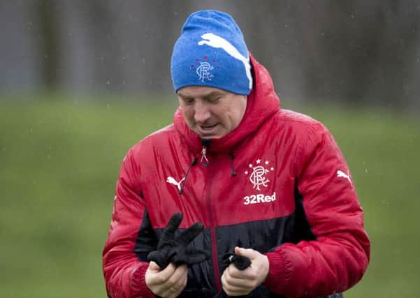 Rangers manager Mark Warburton says the club will move only if the right player becomes available. Picture: SNS