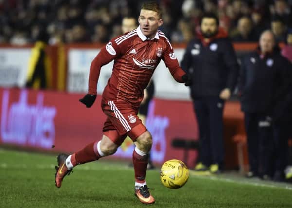 Aberdeen's Jonny Hayes was wanted by Cardiff. Picture: Rob Casey/SNS