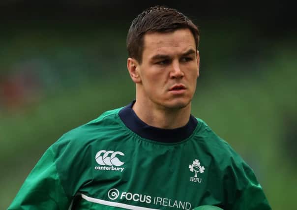 Johnny Sexton will miss Ireland's Six Nations opener against Scotland this weekend. Picture: Richard Heathcote/Getty Images