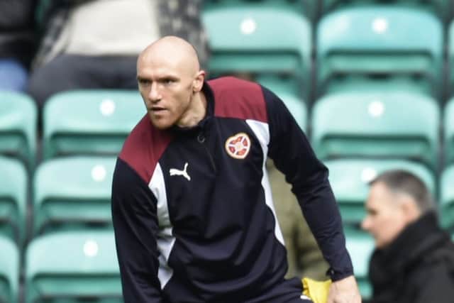 Hearts' Conor Sammon has joined Kilmarnock on loan. Picture: Rob Casey/SNS