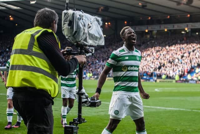 Moussa Dembele will be staying at Celtic past the January transfer window. Picture: John Devlin
