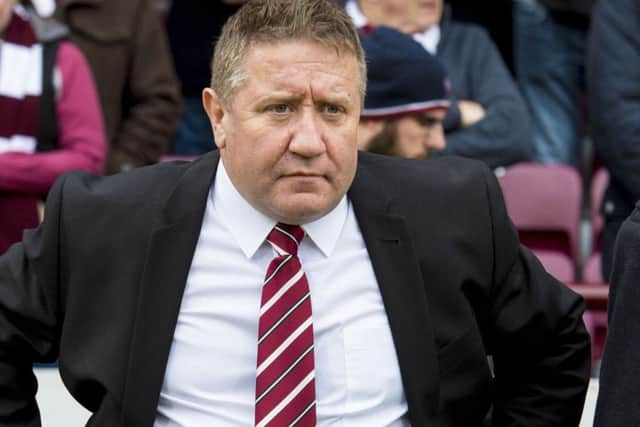 John Robertson says Hearts' new signings may surprise Rangers. Picture: SNS.