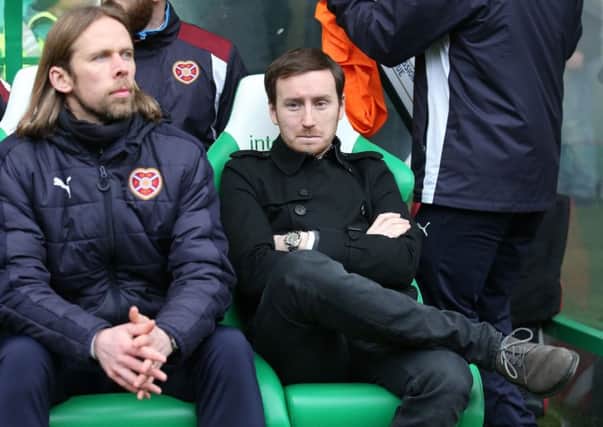 Results have not been satisfactory for new Hearts boss Ian Cathro. Picture: PA
