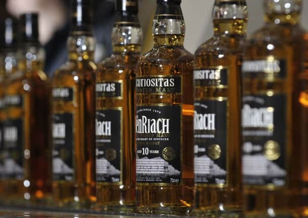 Major deals included Brown-Forman's purchase of BenRiach. Picture: Ian Rutherford