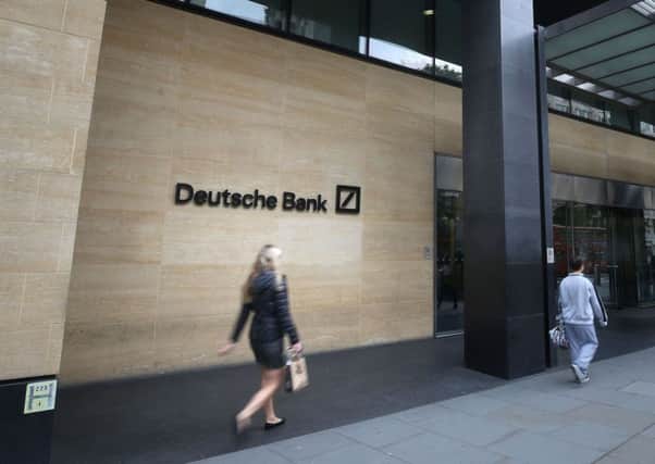 The Financial Conduct Authority said Deutsche Bank had exposed the UK to the risk of financial crime. Picture: Philip Toscano/PA Wire