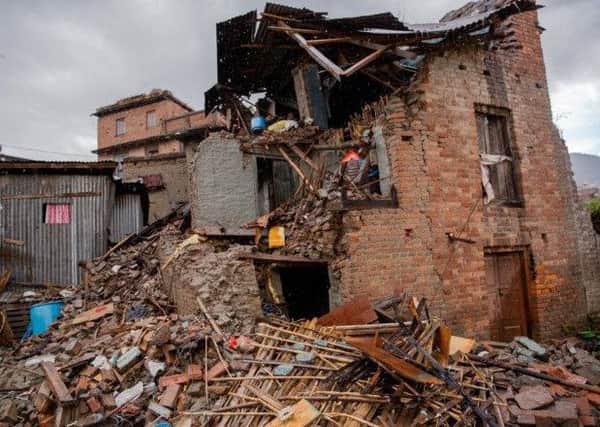 Earthquake caused devastation across Nepal.