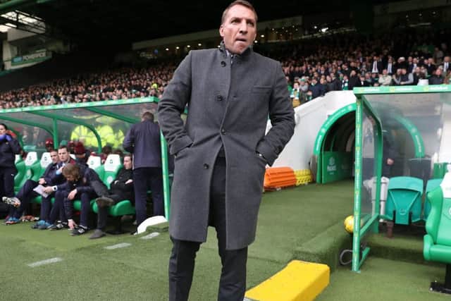 Brendan Rodgers and Celtic held on to their star players. Picture: PA