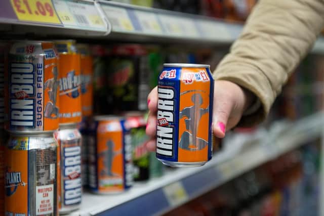 Irn-Bru maker AG Barr turned in a strong trading performance in the second half of 2016. Picture: John Devlin/TSPL