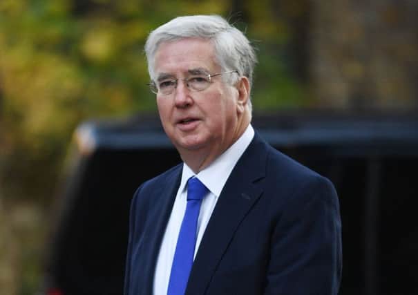 Sir Michael Fallon has indicated that granting a second independence referendum is by no means a foregone conclusion. Picture: Rousseau/PA Wire