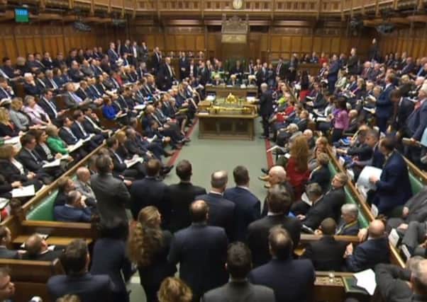 The majority of MPs voted for the government's Bill. Picture: PA