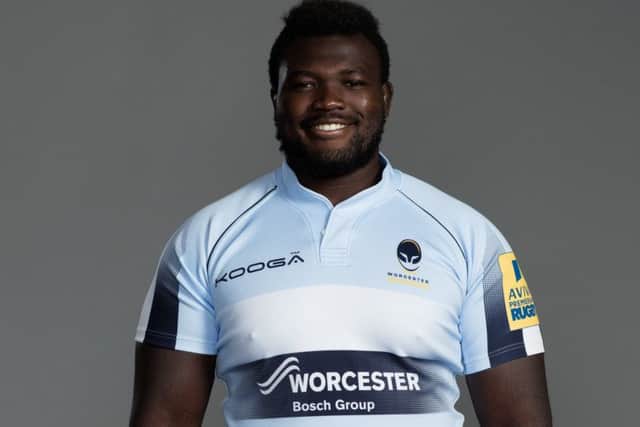 Derrick Appiah has joined Edinburgh Rugby from Worcester Warriors. Pic: Getty