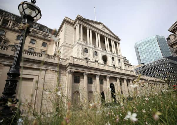 Rates were left on hold as the Bank of England upped its growth forecasts. Picture: Philip Toscano/PA Wire
