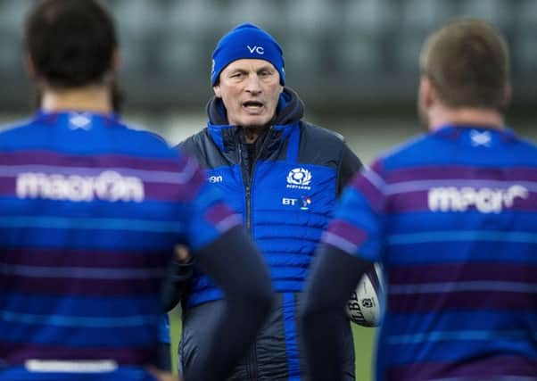 Scotland head coach Vern Cotter has named his team to play Ireland. Picture: SNS