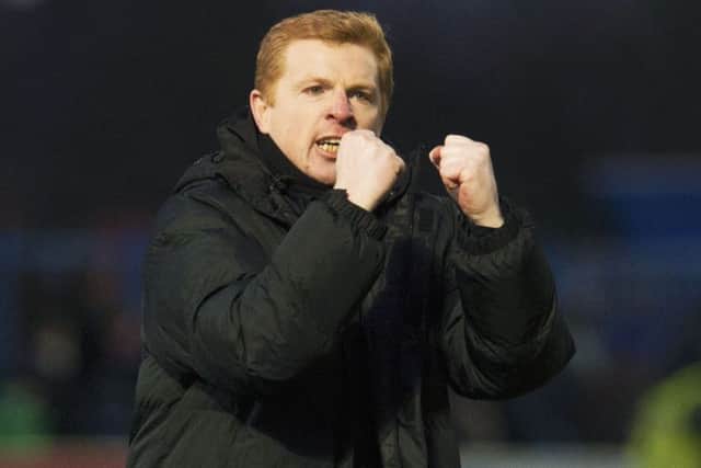 Neil Lennon had an 100% win rate with Hibs in January. Pic: SNS