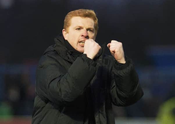 Neil Lennon had an 100% win rate with Hibs in January. Pic: SNS