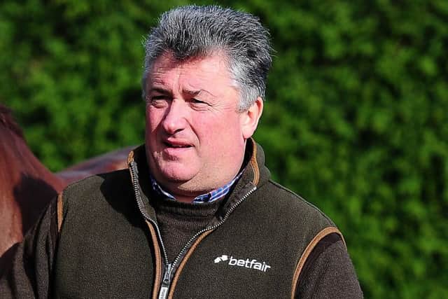 Trainer Paul Nicholls sends Just A Par to Musselburgh for the new four-mile Edinburgh National. Picture: Harry Trump/Getty Images