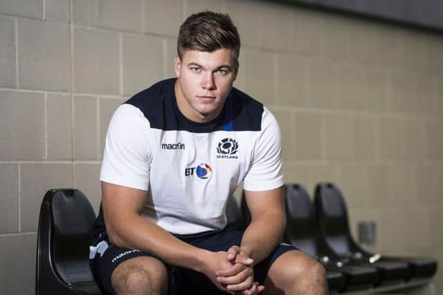 Scotland's Huw Jones will start at centre against Ireland in the Six Nations opener at BT Murrayfield. Picture: Gary Hutchison/SNS/SRU
