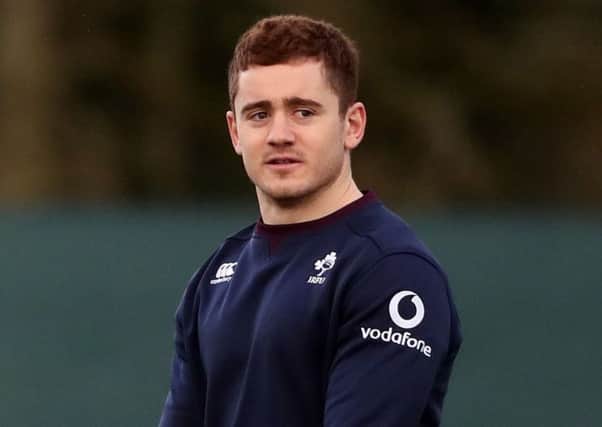 Ireland stand-off Paddy Jackson has received the backing of coach Joe Schmidt in the absence of Johnny Sexton. Picture: Niall Carson/PA Wire