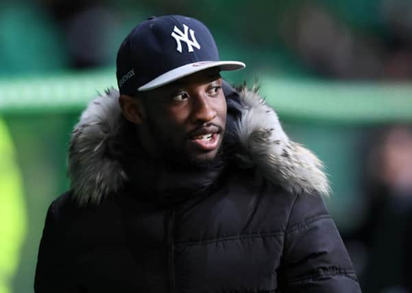 Told he's worth Â£40m, wins at social media. Moussa Dembele has had worse months. Picture: SNS