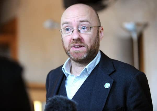 Scottish Green Party Leader Patrick Harvie, whose support allowed the Scottish National Party get their budget through parliament.