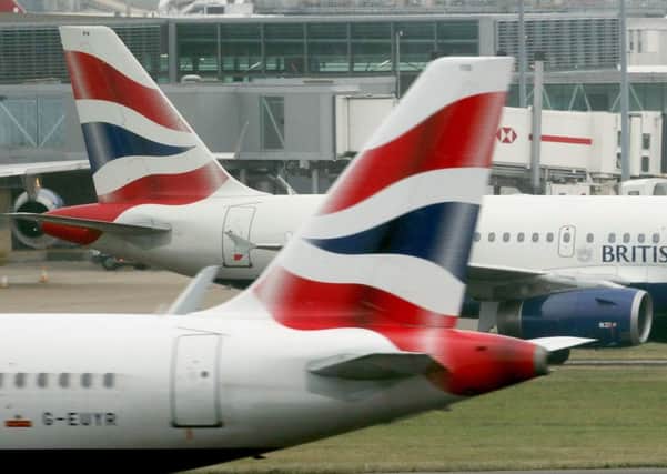 A third runway at Heathrow could open up opportunities to airports across Scotland. Picture: PA