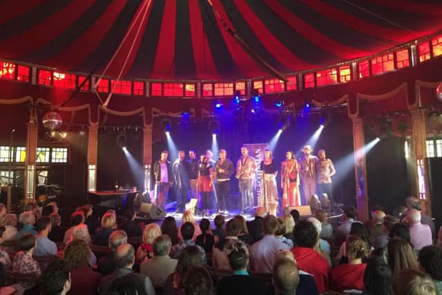 The Famous Spiegeltent is one of the most popular venues at the Edinburgh Festival Fringe.