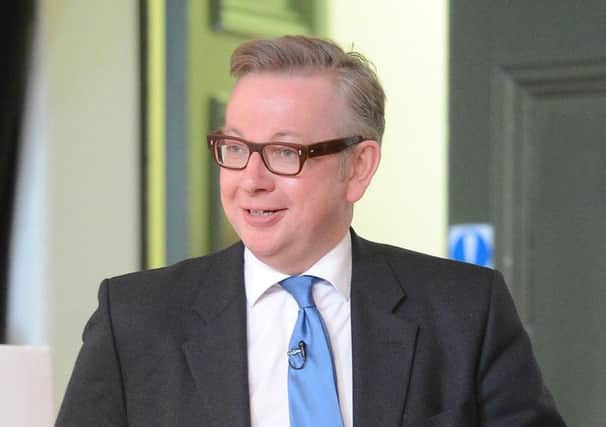 Michael Gove says calling a second Scottish independence referendum would have a "destablising" effect.
 Pic Neil Hanna