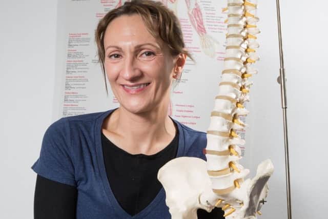 Physiotherapist Kirsten Lord developed PhysioWizard.