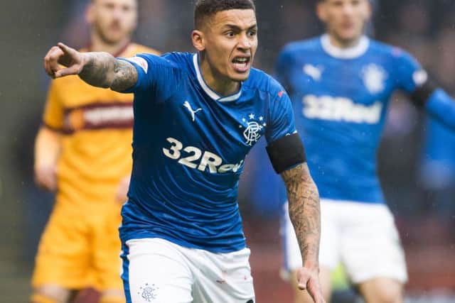James Tavernier is determined Rangers will bounce back after Wednesdays defeat by Hearts. Picture: SNS.